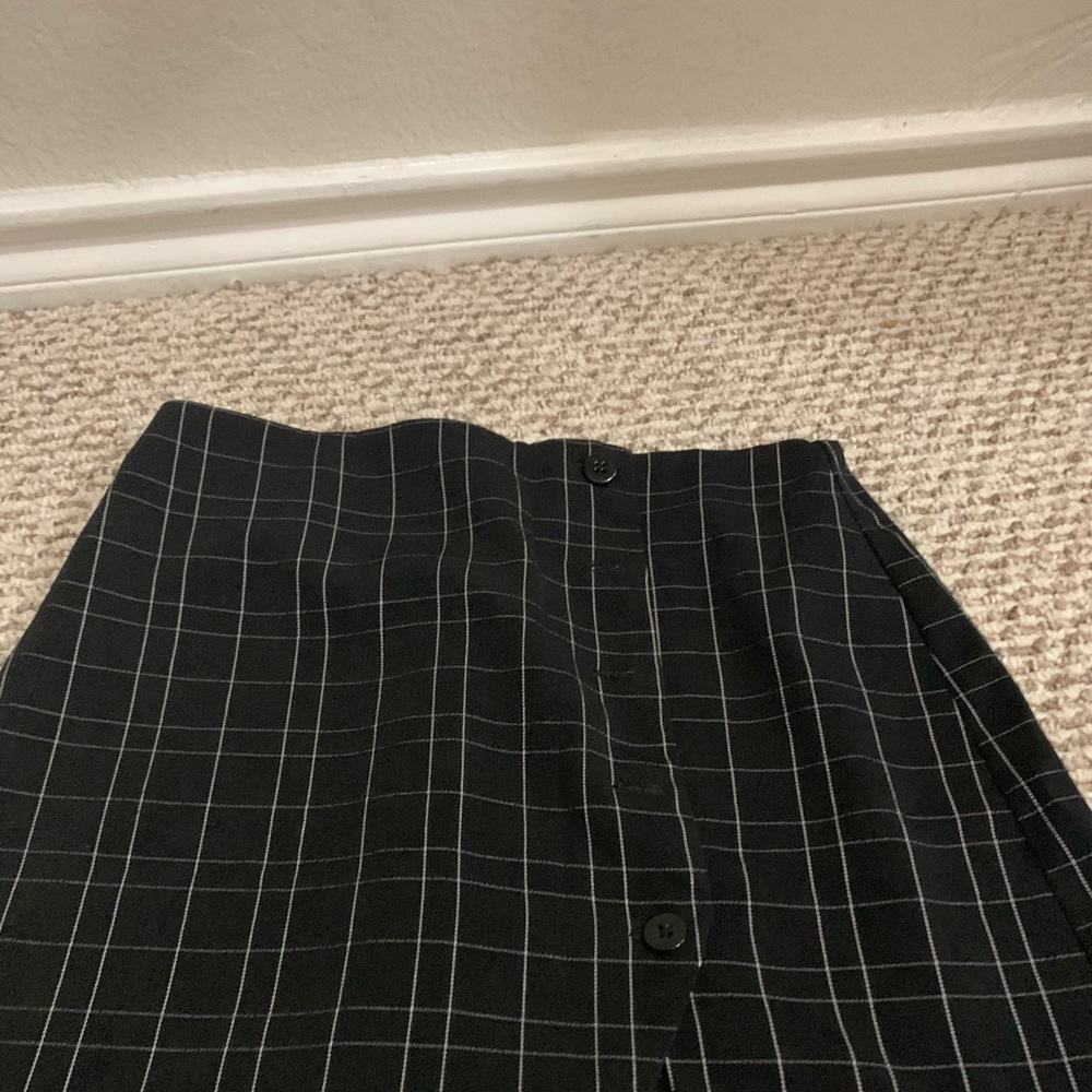 Gingham skirt